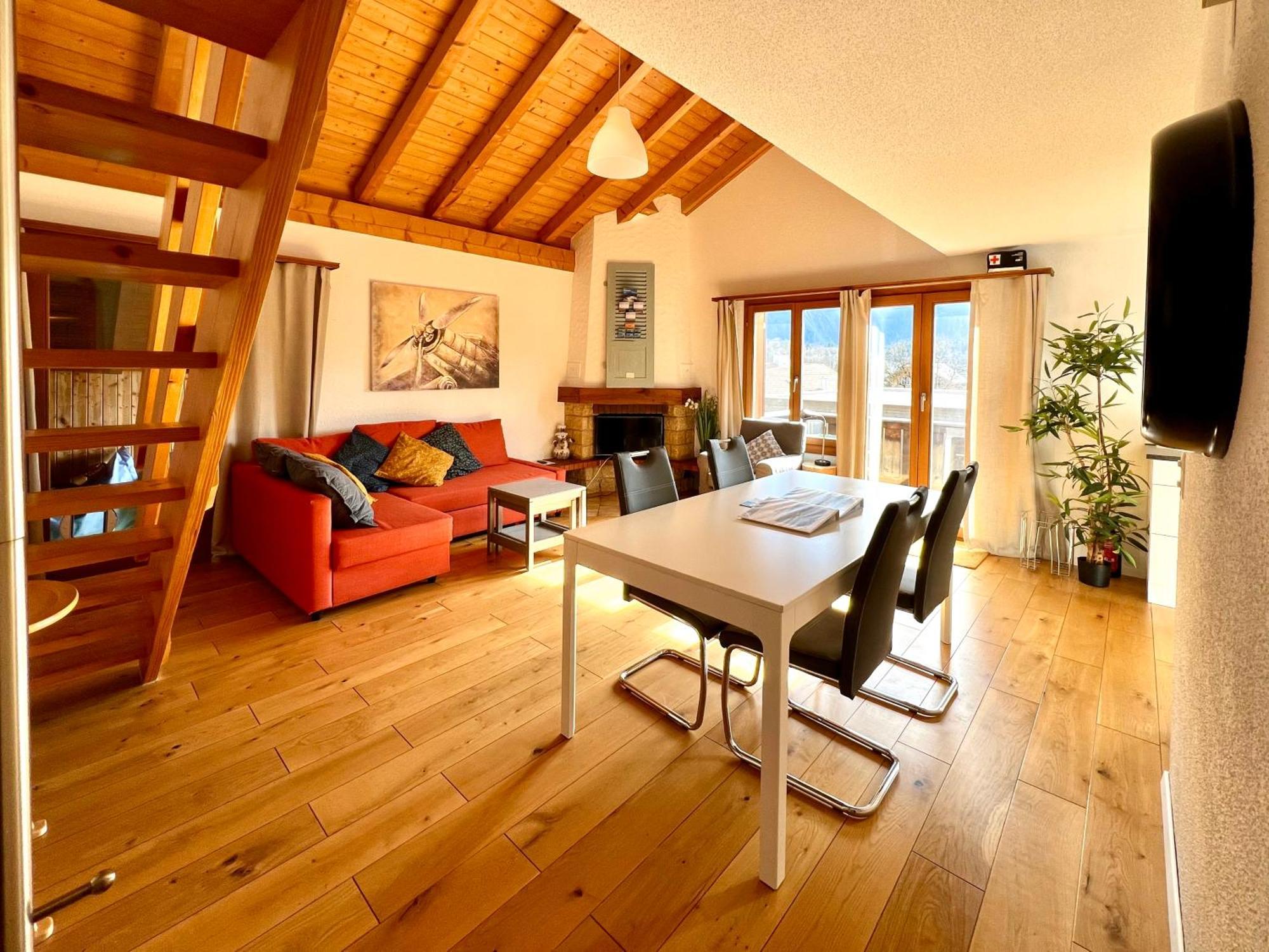 Maisonette 4.5 Zimmer, Naehe Ballenberg Hofstetten bei Brienz Exterior photo